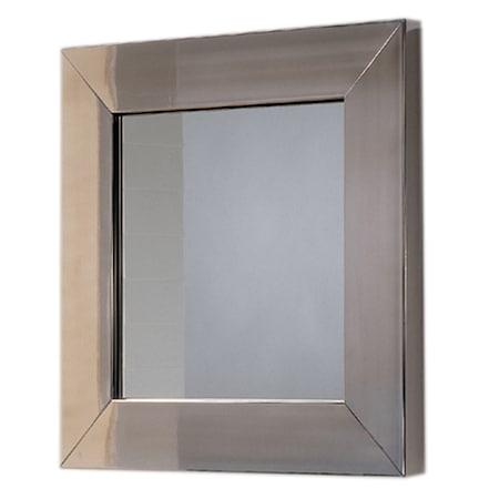 New Generation Square Mirror W/ SS Frame,SS